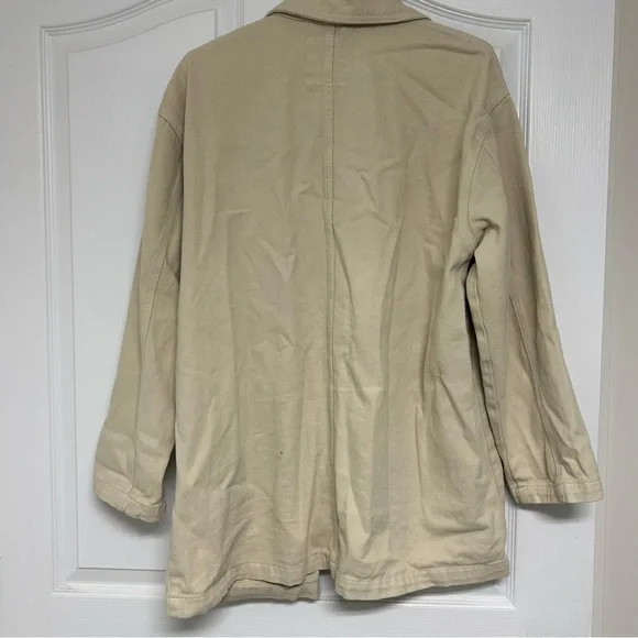 Beige Utility Jacket - Picture 2 of 3